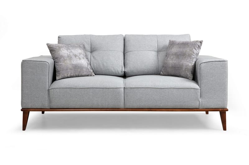 Dubar 2-Seter Sofa - Grå - 2 seter sofa