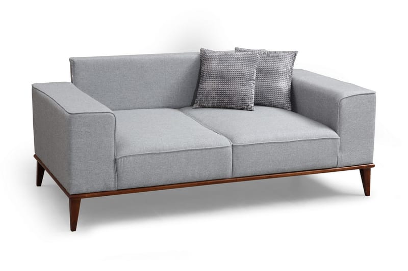 Dubar 2-Seter Sofa - Grå - Møbler - Sofaer - 2 seter sofa