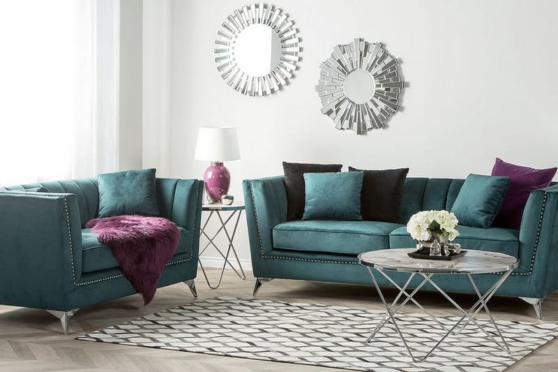 Gaula Sofa 2-4 Seter - Blå - Møbler - Sofaer - 2 seter sofa