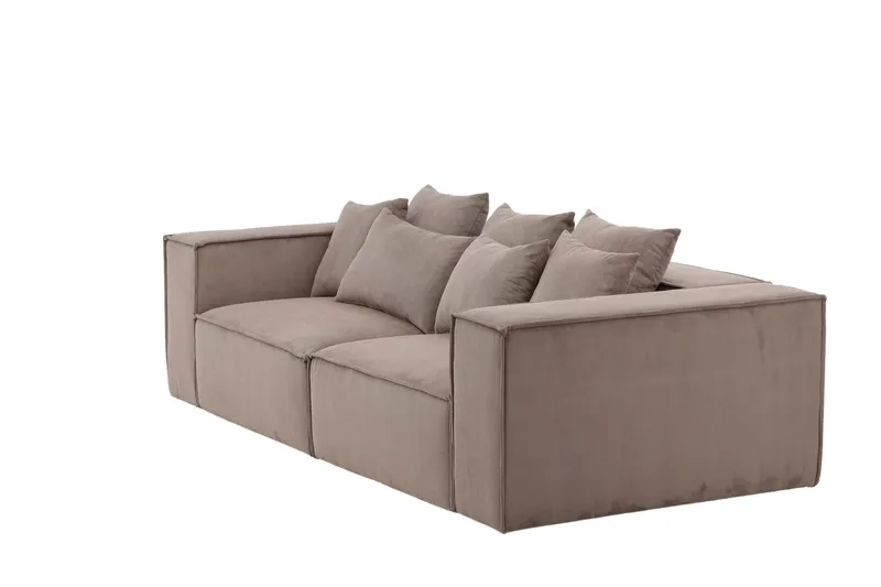 Gillholmen Sofa 2-seter - Svart/Brun - Møbler - Sofaer - 2 seter sofa