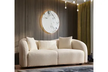 Hungirr Sofa 2-seters - Beige|Bouclé - Møbler - Sofaer - 2 seter sofa