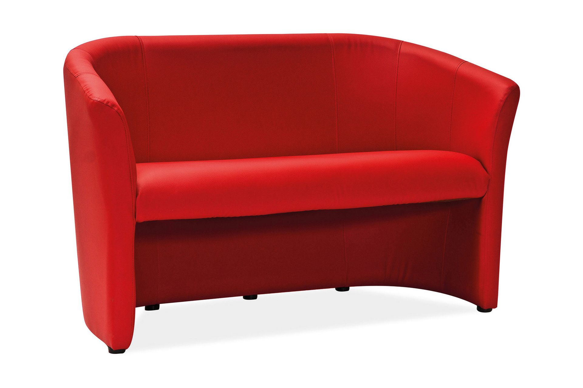 Jermuk 2-seters Sofa - Rød/BokTre - Møbler - Sofaer - 2 seter sofa