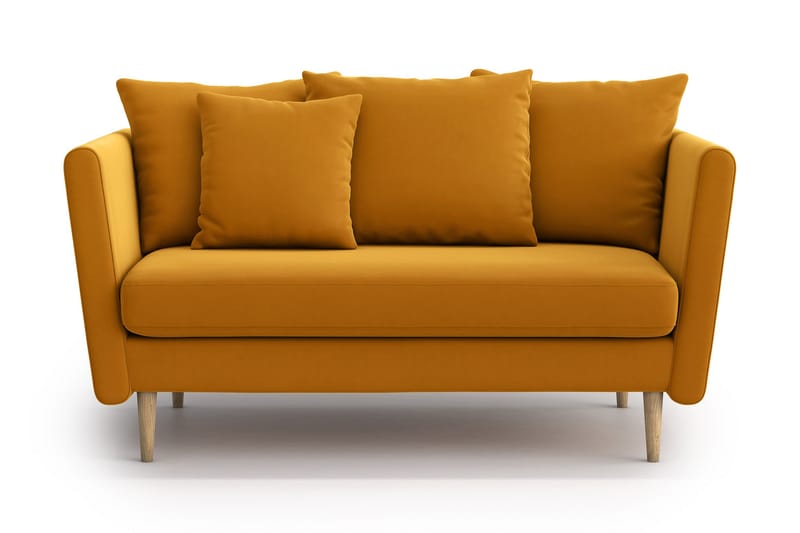 Joleen 2-seter Sofa - Gul - Møbler - Sofaer - 2 seter sofa