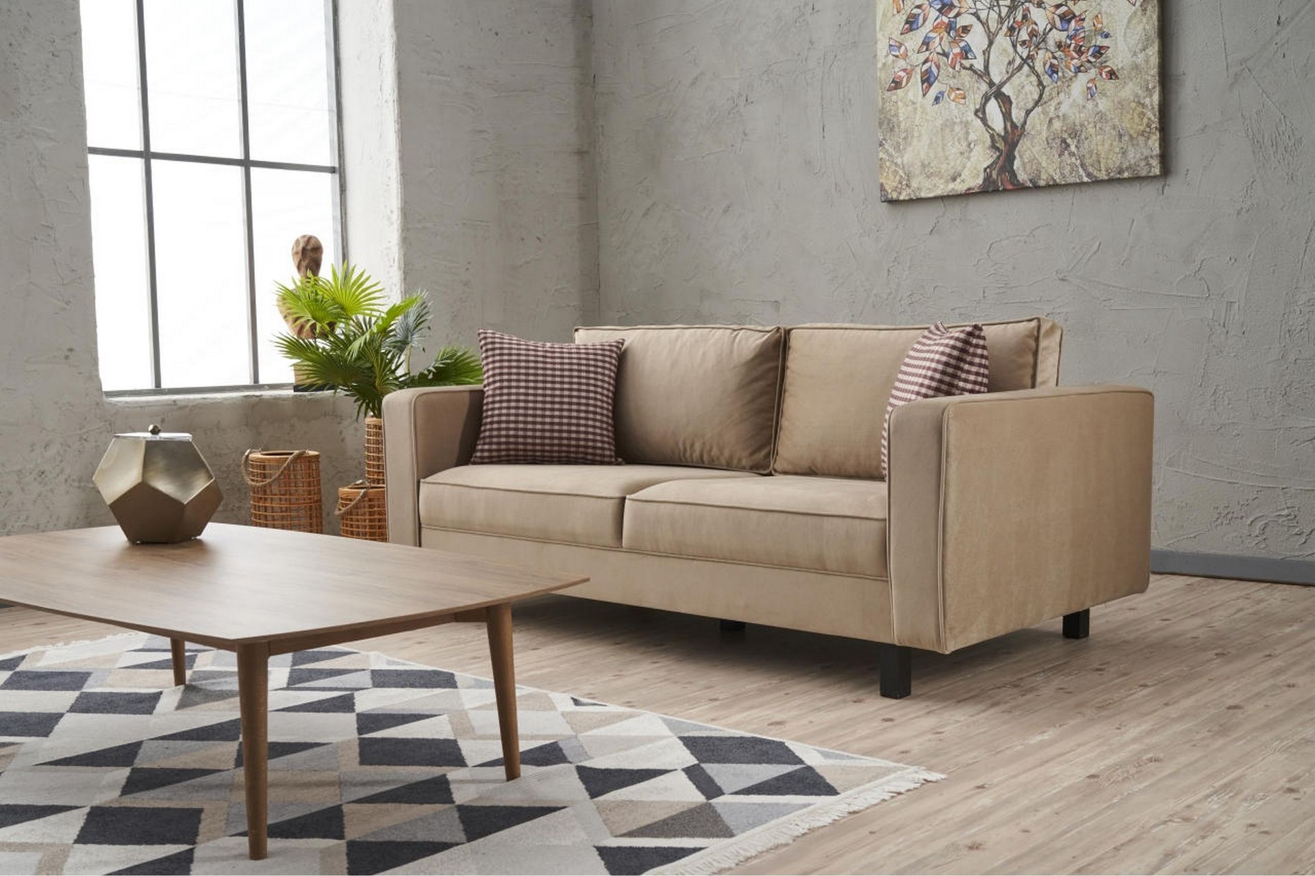 Kaletea Sofa 2-seters - Beige - Møbler - Sofaer - 2 seter sofa