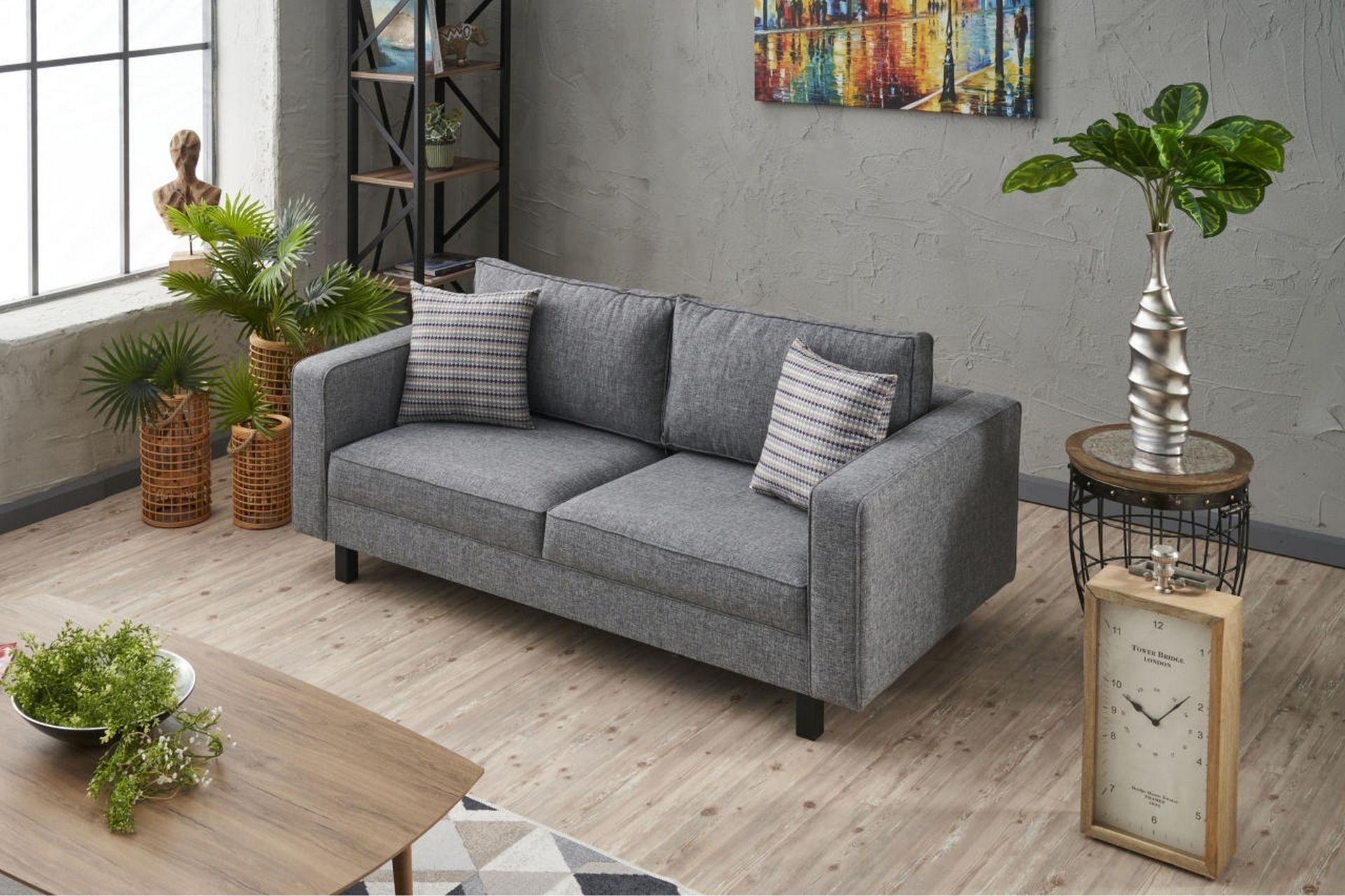 Kaletea Sofa 2-seters - Grå - Møbler - Sofaer - 2 seter sofa