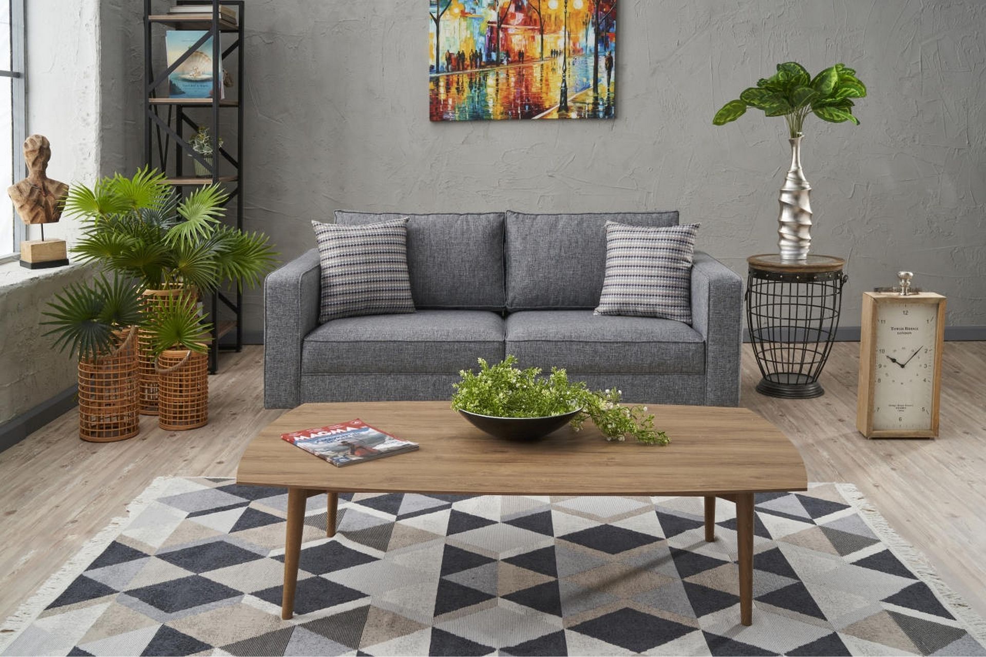 Kaletea Sofa 2-seters - Grå - Møbler - Sofaer - 2 seter sofa