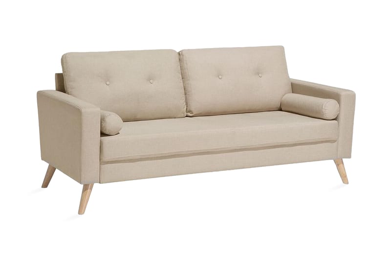 Kalmar Sofa 3-Seter - Beige - 2 seter sofa