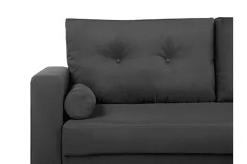 Kemsley 2-seter Sofa i Stoff med Trebein - Grå - Møbler - Sofaer - 2 seter sofa