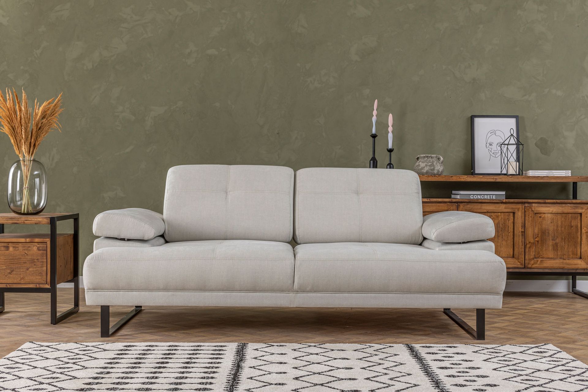 Kitimat Sofa 2-seters - Hvit - Møbler - Sofaer - 2 seter sofa