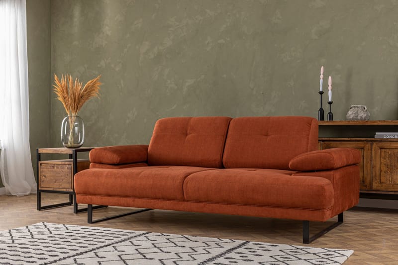 Kitimat Sofa 2-seters - Oransje - Møbler - Sofaer - 2 seter sofa