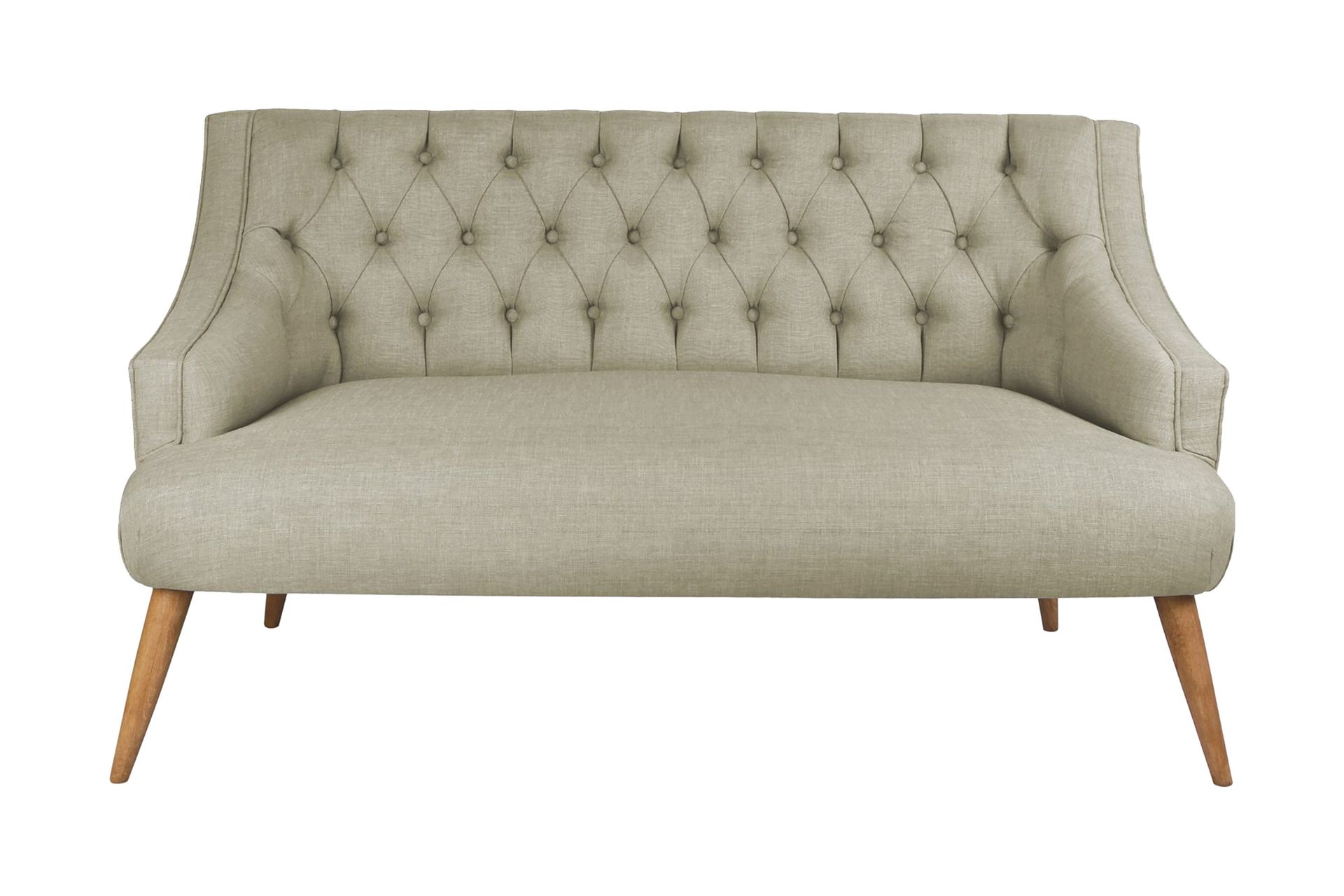 Lamonti 2-seters Sofa - Grå/Natur