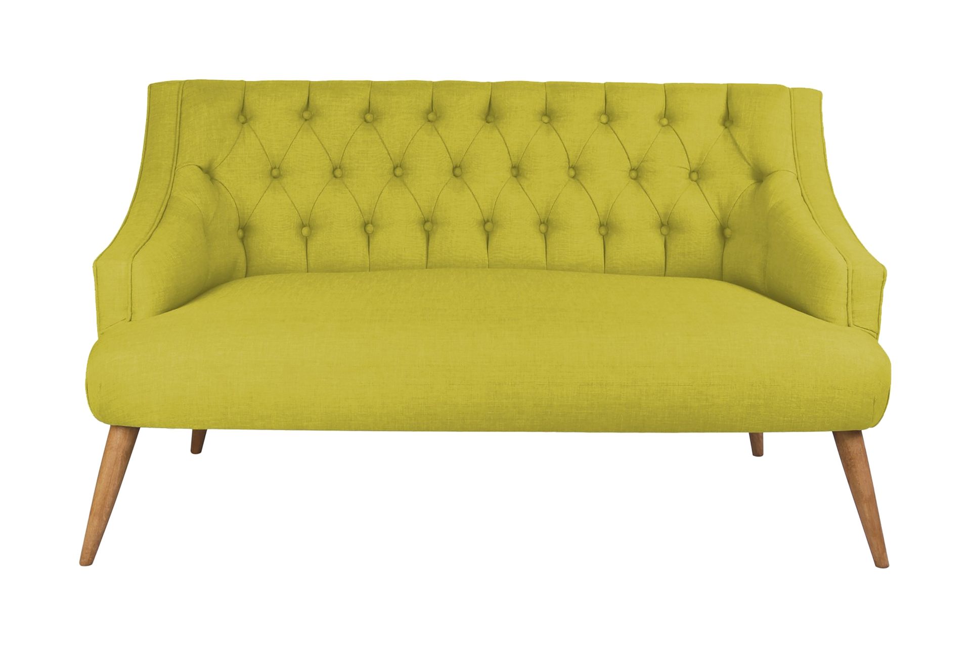 Lamonti 2-seters Sofa - Grønn/Natur - Møbler - Sofaer - 2 seter sofa
