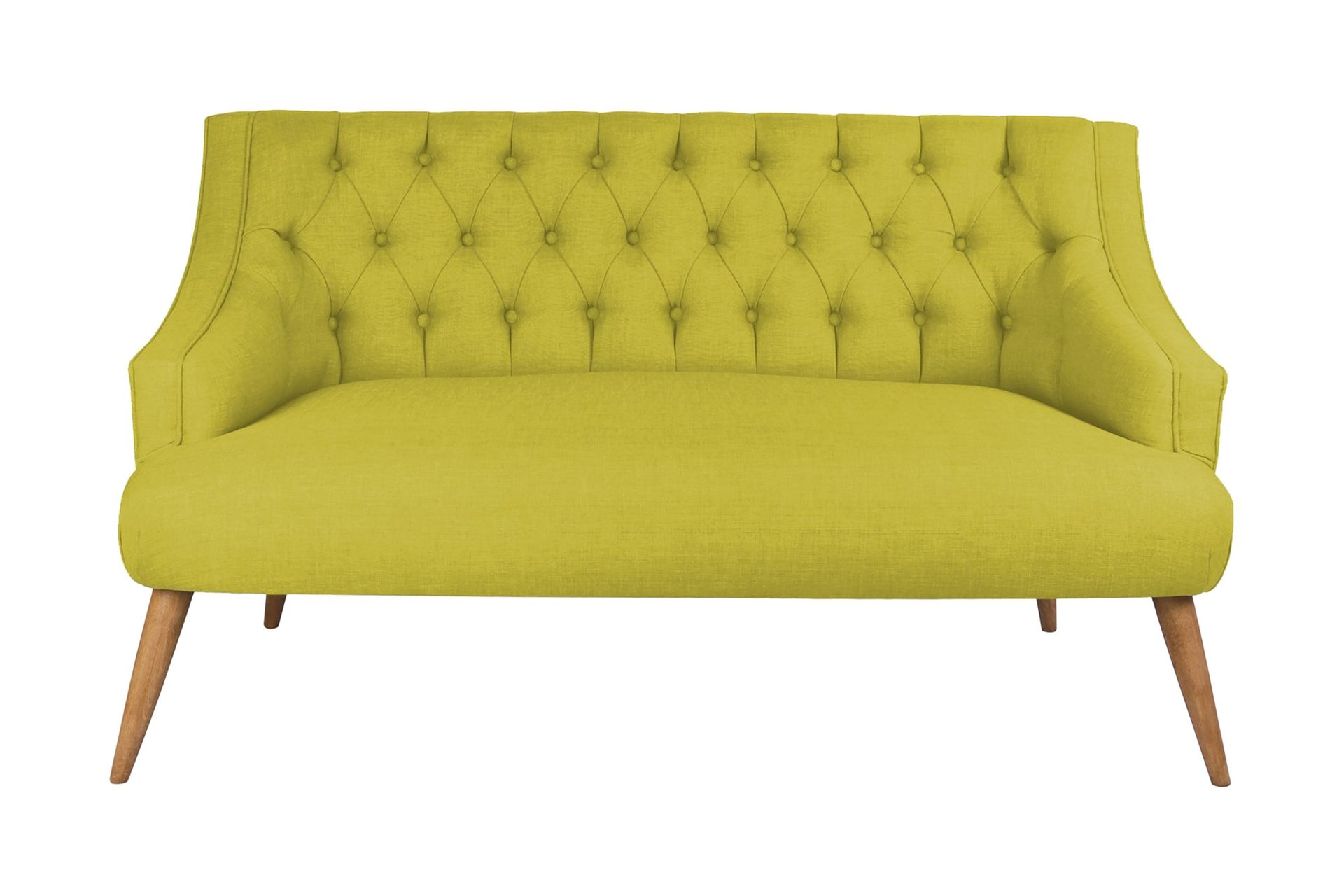 Lamonti 2-seters Sofa - Grønn/Natur