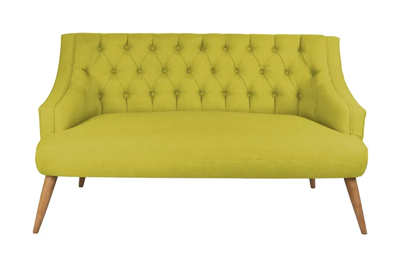 Lamonti 2-seters Sofa - Grønn/Natur - Møbler - Sofaer - 2 seter sofa