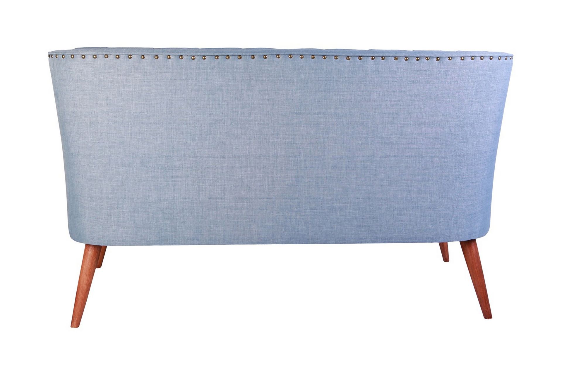 Lamonti 2-seters Sofa - Indigoblå/Natur - Møbler - Sofaer - 2 seter sofa