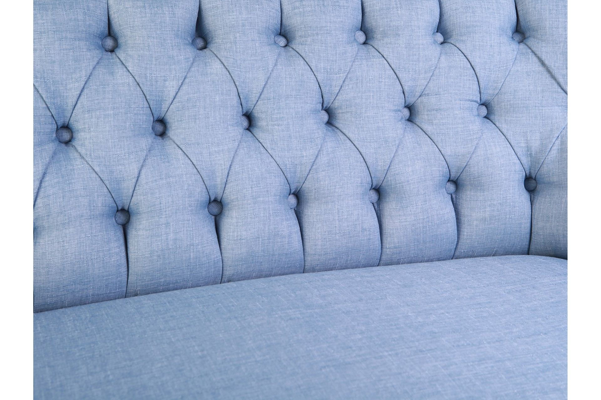 Lamonti 2-seters Sofa - Indigoblå/Natur - Møbler - Sofaer - 2 seter sofa