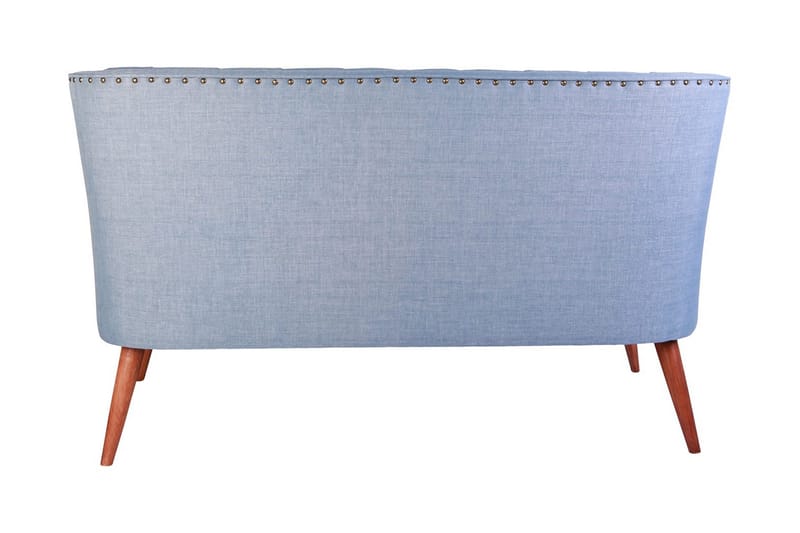 Lamonti 2-seters Sofa - Indigoblå/Natur - Møbler - Sofaer - 2 seter sofa