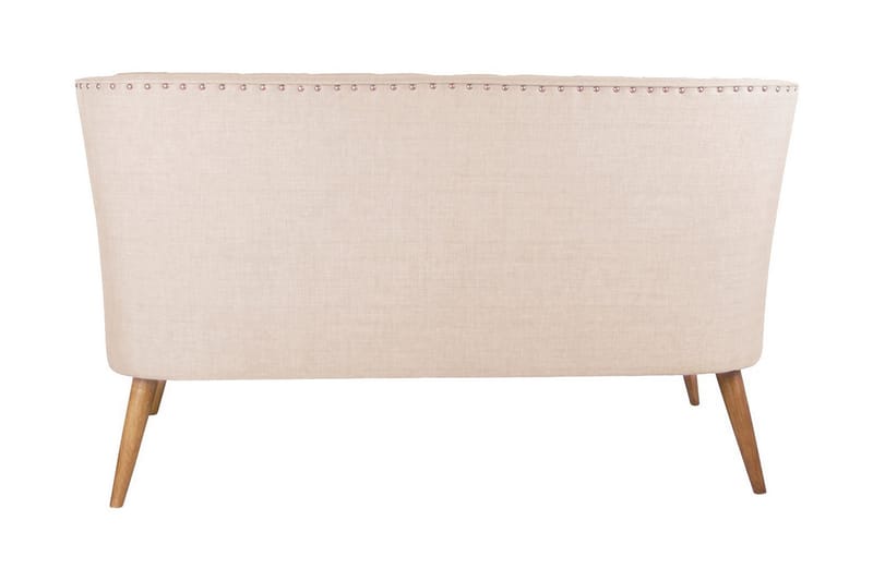 Lamonti 2-seters Sofa - Kremhvit/Natur - 2 seter sofa