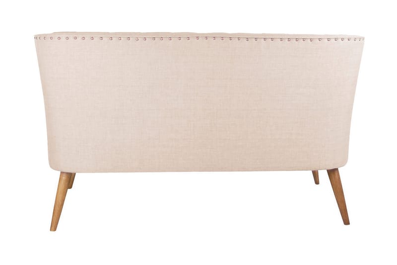 Lamonti 2-seters Sofa - Kremhvit/Natur - Møbler - Sofaer - 2 seter sofa