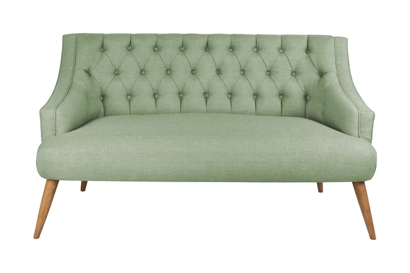 Lamonti 2-seters Sofa - Petrolgrønn/Natur - Møbler - Sofaer - 2 seter sofa