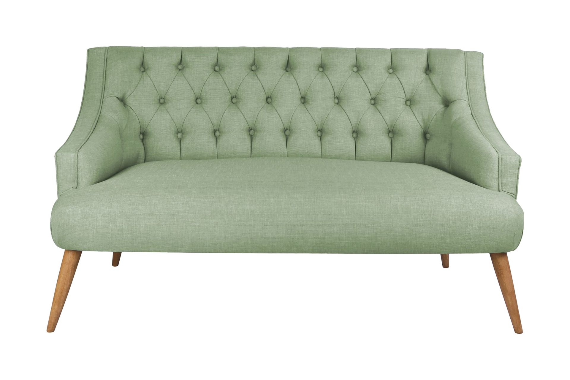 Lamonti 2-seters Sofa - Petrolgrønn/Natur