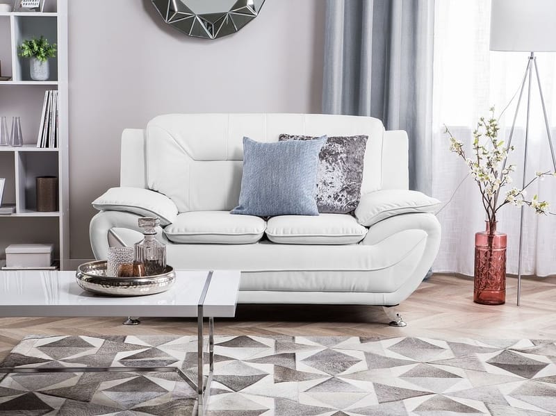 Leira Sofa 2-Seter - Hvit - Møbler - Sofaer - 2 seter sofa