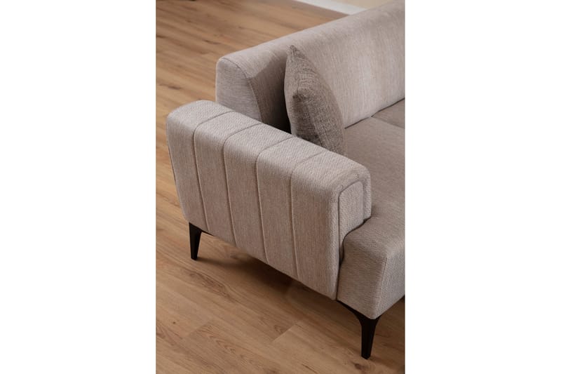 Lilesville 3-seter Sofa - Beige - 2 seter sofa