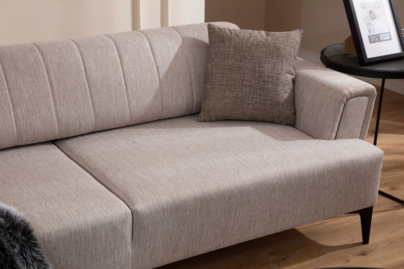 Lilesville 3-seter Sofa - Beige - 2 seter sofa