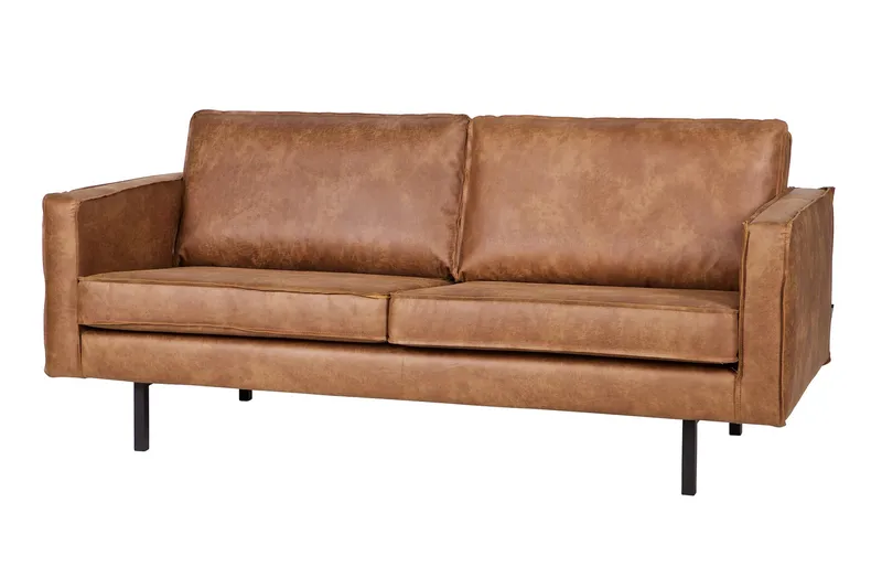 Lissbon 2,5-seters Sofa - Cognac - Møbler - Sofaer - 2 seter sofa