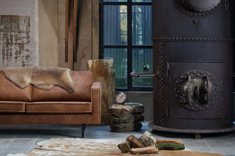 Lissbon 2,5-seters Sofa - Cognac - Møbler - Sofaer - 2 seter sofa