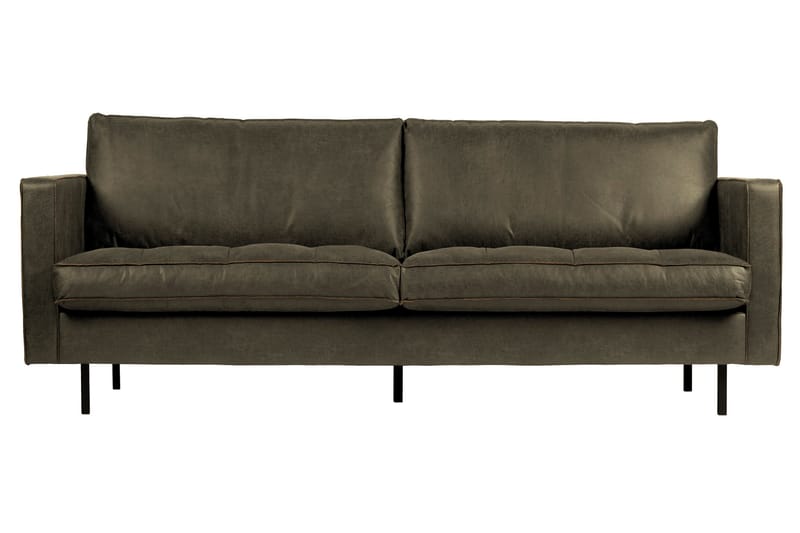 Lissbon 2-seter Sofa 230 cm i Lær, Brun