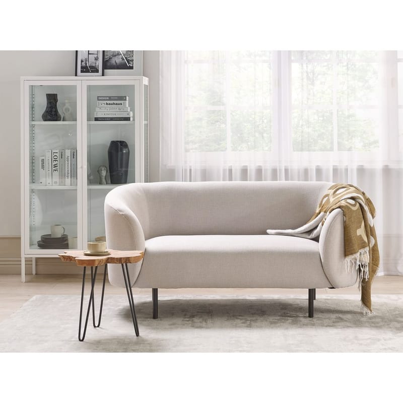 2-seters sofa Loen - Beige, svart - Møbler - Sofaer - 2 seter sofa