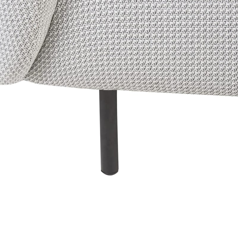 2-seters sofa Loen - Hvit, Svart - Møbler - Sofaer - 2 seter sofa