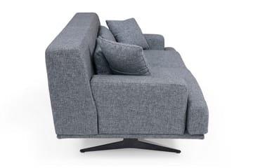 Lums 2-seter Sofa 200 cm i Stoff - Grå - Møbler - Sofaer - 2 seter sofa