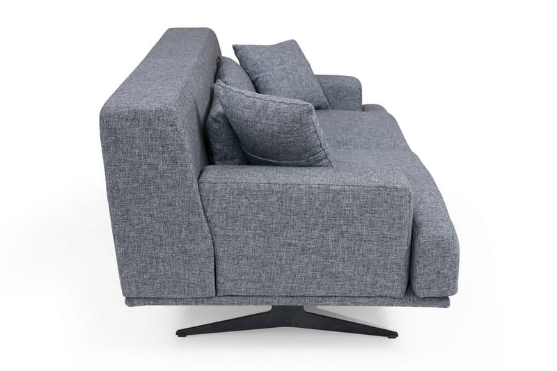Lums 2-seter Sofa 200 cm i Stoff - Grå - Møbler - Sofaer - 2 seter sofa
