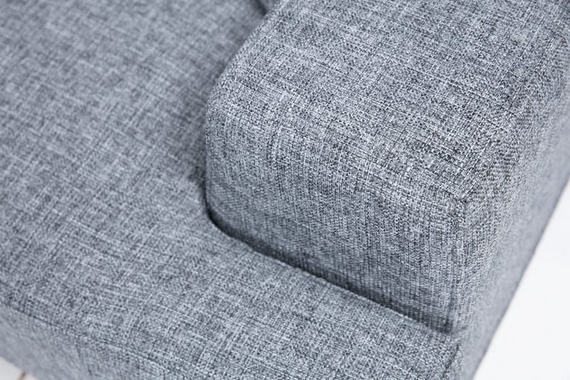 Lums 2-seter Sofa 200 cm i Stoff - Grå - Møbler - Sofaer - 2 seter sofa