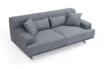 Lums 2-seter Sofa 200 cm i Stoff - Grå - Møbler - Sofaer - 2 seter sofa