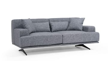 Lums 2-seter Sofa 200 cm i Stoff - Grå - Møbler - Sofaer - 2 seter sofa