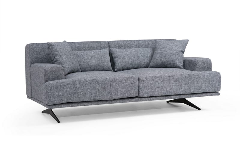 Lums 2-Seter Sofa - Grå - 2 seter sofa