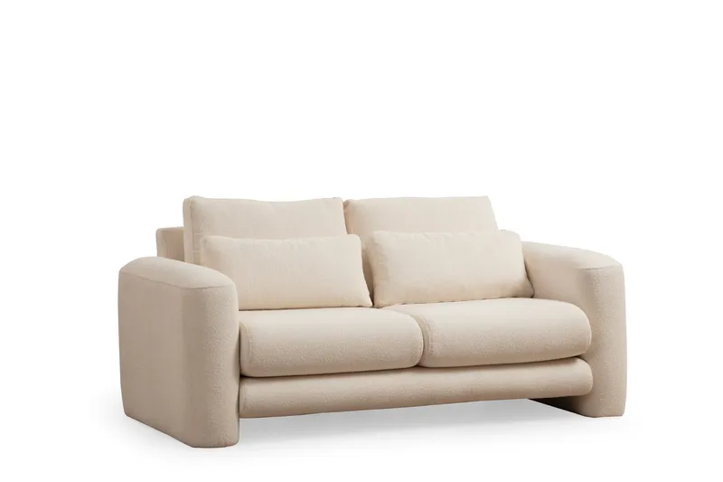 Makhan Sofa 2-seter, Lys beige