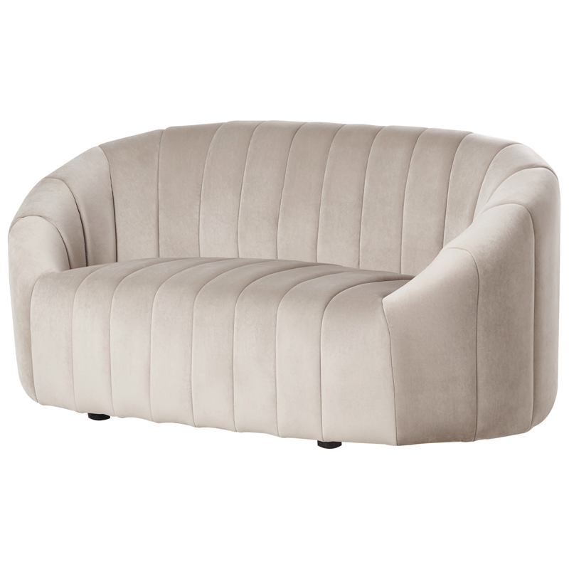 2-seters sofa Malung - Beige - Møbler - Sofaer - Fløyel sofaer