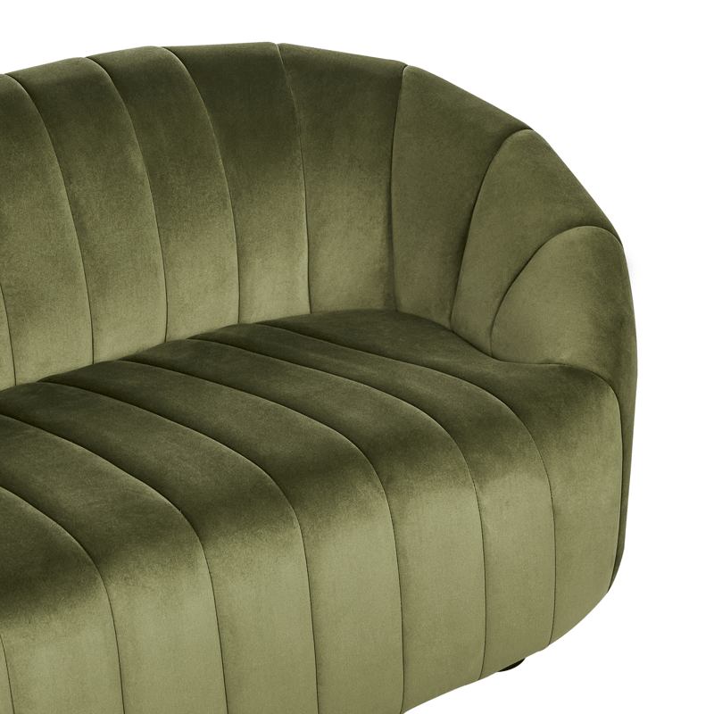 2-seters sofa Malung - Mørkegrønn - Møbler - Sofaer - Fløyel sofaer