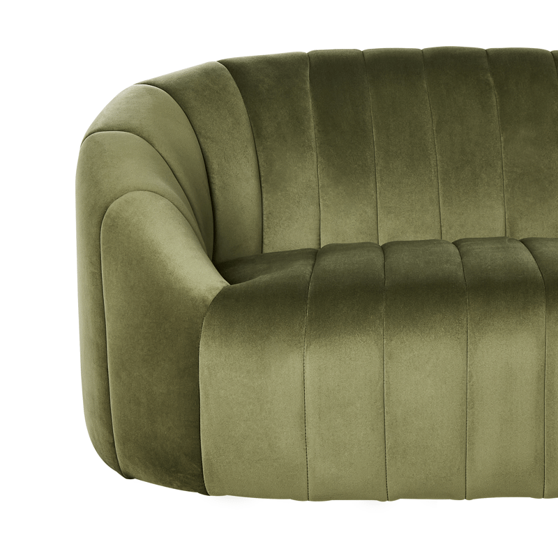 2-seters sofa Malung - Mørkegrønn - Møbler - Sofaer - Fløyel sofaer