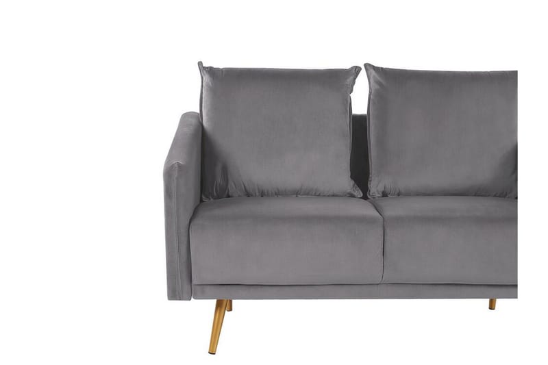Maurana 2-seters Sofa - Fløyel/Grå - Møbler - Sofaer - 2 seter sofa