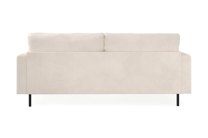 Menard Compact 3-seters Manchestersofa - Beige - Møbler - Sofaer - Sofa 3 seter