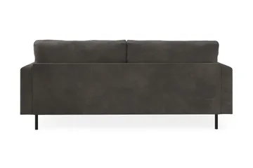 Menard Compact 3-seters Manchestersofa - Mørk grå - Møbler - Sofaer - Sofa 3 seter