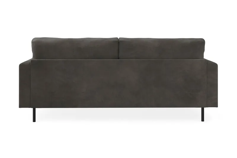 Menard Compact 3-seters Manchestersofa - Mørk grå - Møbler - Sofaer - Sofa 3 seter