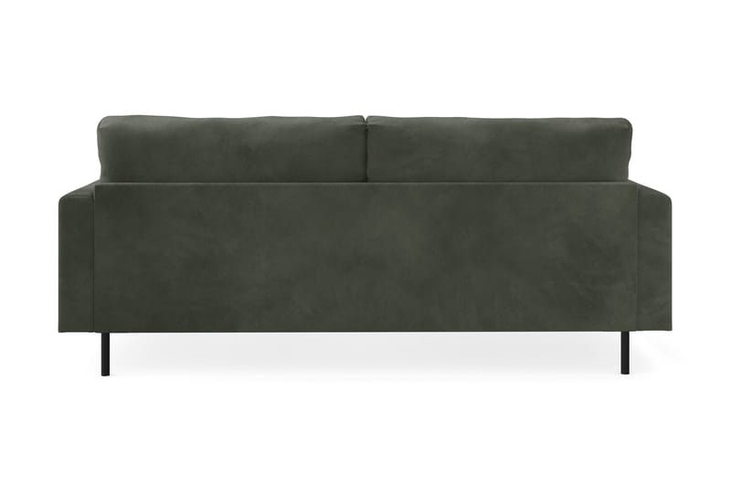 Menard Compact 3-seters Manchestersofa - Mørk grønn - Møbler - Sofaer - Sofa 3 seter