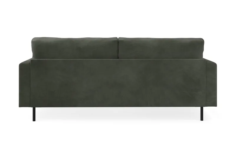 Menard Compact 3-seters Manchestersofa - Mørk grønn - Møbler - Sofaer - Sofa 3 seter