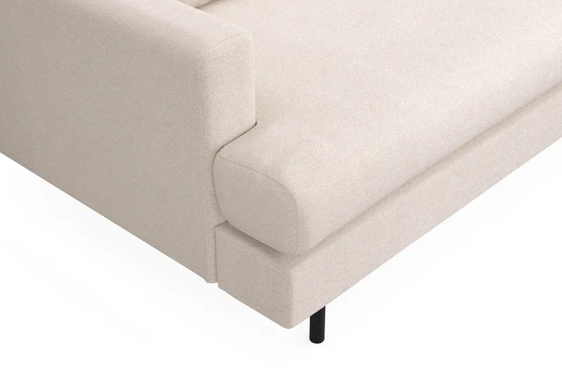 Menard Compact 3-seters Stoffsofa - Beige - Møbler - Sofaer - Sofa 3 seter